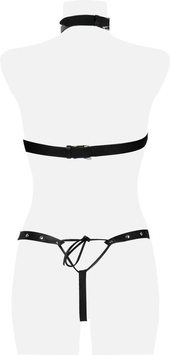 Produktbild Grey Velvet 3-teiliges Kettenharness-Set (XS, S)