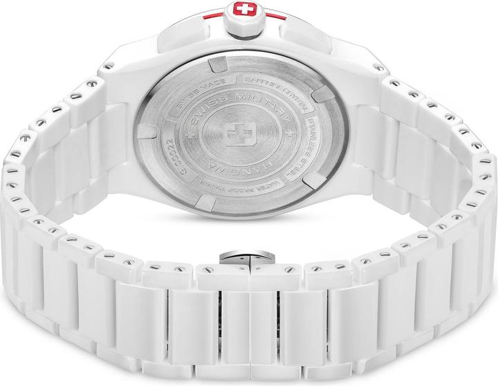 Actual product image Swiss Military Hanowa Herrenuhr (Watch with gemstone, 43 mm)