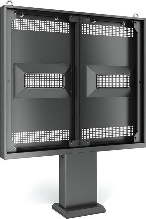 Produktbild DSS Outdoor Stele Portrait 2x55", Metall, Full Outdoor