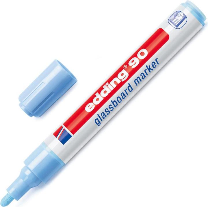 Produktbild Edding Glassboardmarker 90 5er Etui (Mehrfarbig, 3 mm, 5 x)