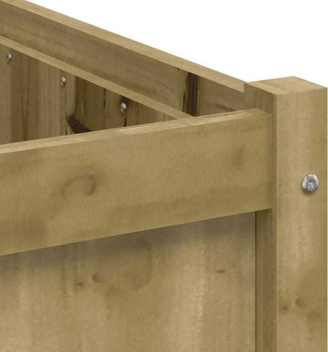 Actual product image VidaXL Planter 50x50x50 cm pine wood