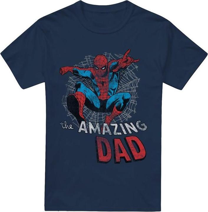 Spiderman Spider Dad TShirt Vatertag (M)