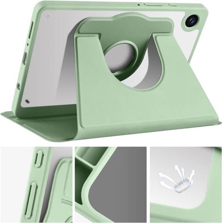 Actual product image Cover-Discount Galaxy Tab A9 - 360-degree cover light green (Galaxy Tab A9)