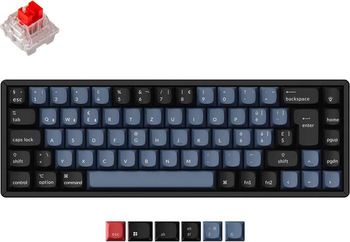 Produktbild Keychron K6 Pro (CH, Kabelgebunden, Kabellos)