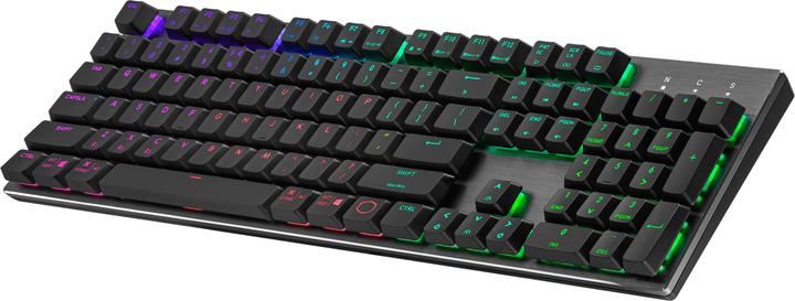 Produktbild Cooler Master Master Master SK653 Black TTC Red toestenbord (US, Kabellos)