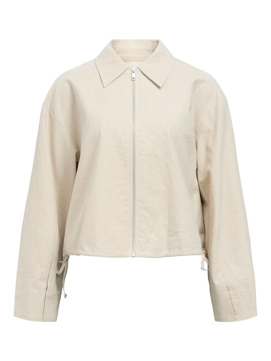 Object Leinenmix Bomberjacke