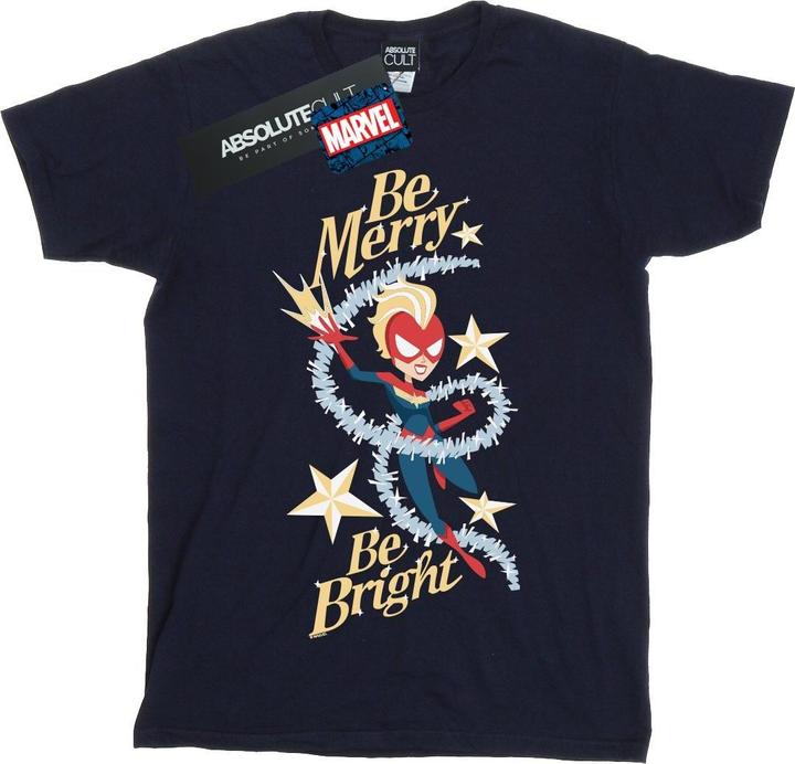 Immagine prodotto Be Merry Be Bright Maglietta Uomo (3XL)