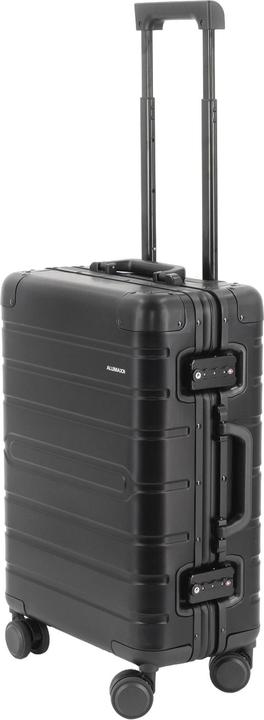 Produktbild Alumaxx Reisetrolley, mit Vollalukoffer, schwarz (37 l, Handgepäck (bis 50l))