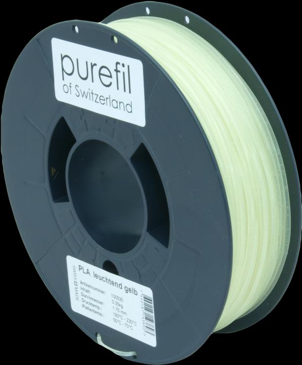 Purefil Filament (PLA, 1.75 mm, 350 g, Jaune)