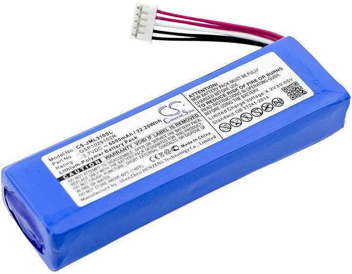 Actual product image GreenCell Green Cell Battery for JBL Charge 2, 2+ etc. 6000mAh, 3.7V (Device specific)