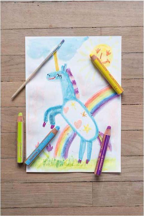 Image du produit STABILO woody 3 en 1 crayon de couleur (Vert clair, 1 x)