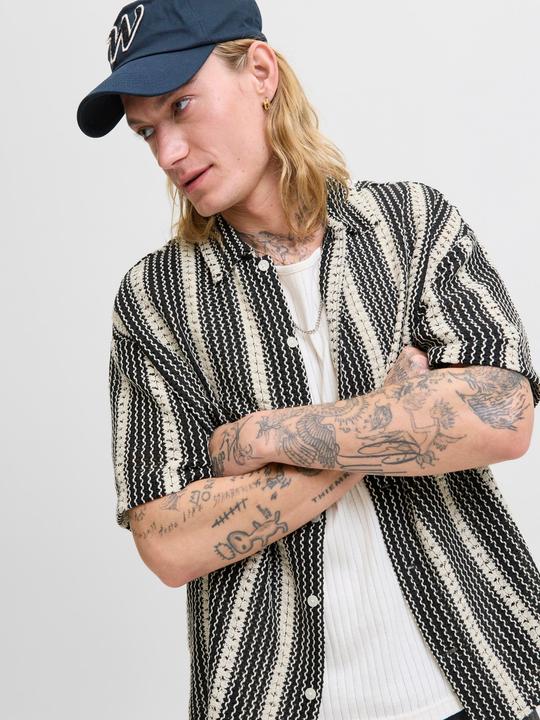 Produktbild Jack & Jones Jorbellagio Crochet Shirt Ss (XXL)