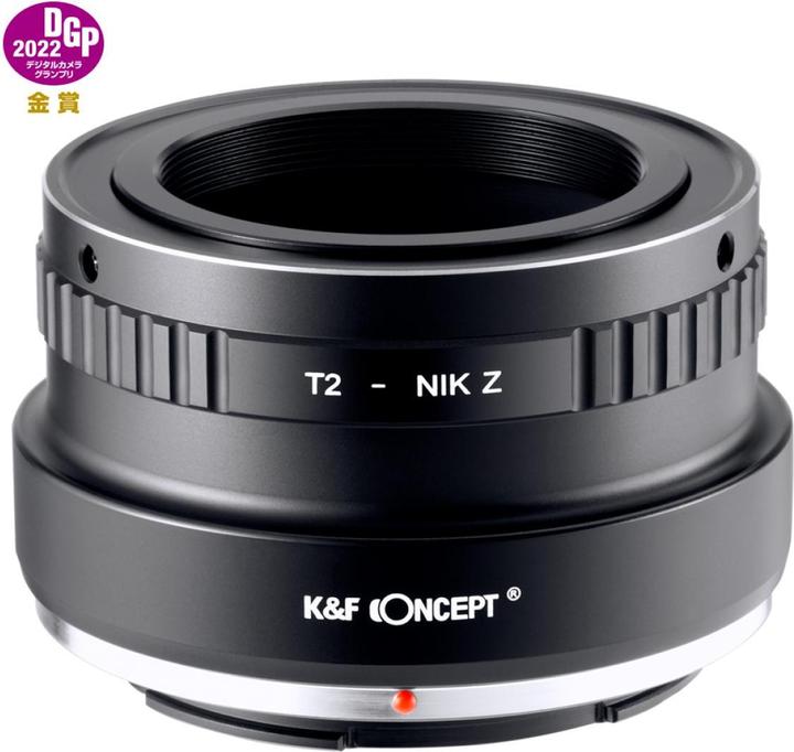 Actual product image K&F Concept Adapter Redukcja do NIKON Z na T-2 T2 T-mount / KF06.496