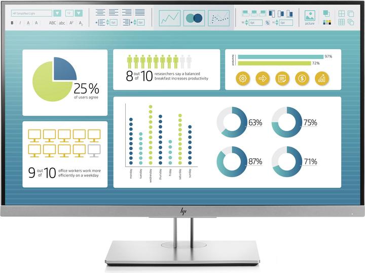 HP EliteDisplay E273 (1920 x 1080 Pixel, 27")
