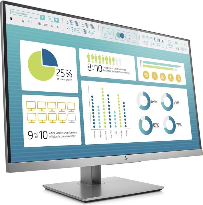 Actual product image HP Elite display E273 (1920 x 1080 pixels, 27")