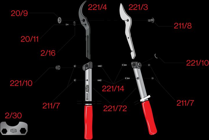 Produktbild Felco Astschere