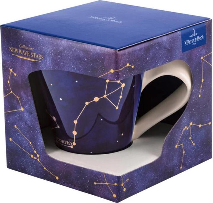 Produktbild Villeroy & Boch Becher mit Henkel Skorpion/Scorpio NewWave Stars (300 ml, 1 x)