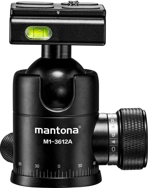 mantona Onyx 12 Kugelkopf (Kugelkopf)
