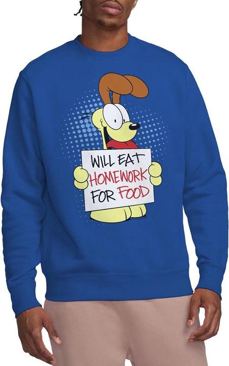Immagine prodotto Garfield Will Eat Homework Felpa Adulto Unisex (M)