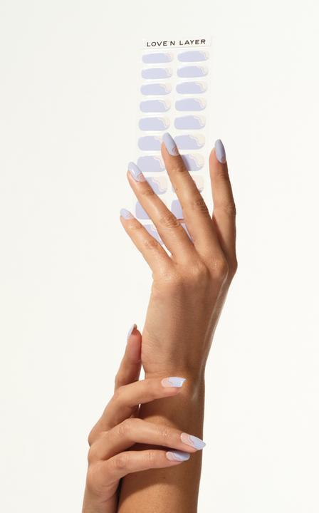 Actual product image Love'n Layer - French Swirl Sky Blue