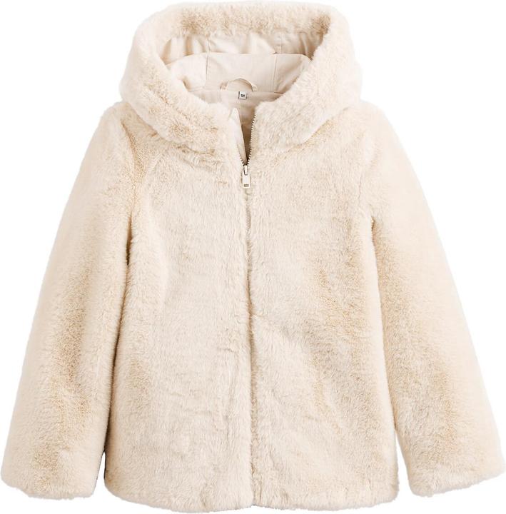 La Redoute Collections Teddyfleece-Jacke mit Kapuze (164)