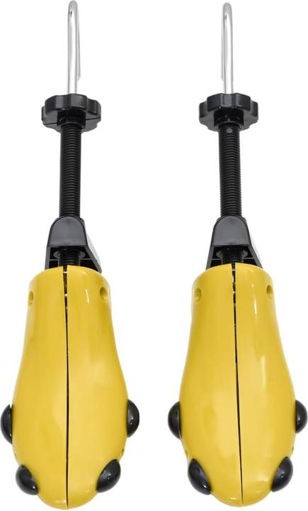 Actual product image VidaXL Shoe tree with shoehorn yellow EU 37-41 (1 x)
