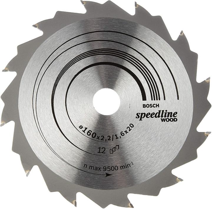 Bosch Professional Zubehör PRO Wood Kreissägeblatt, 160 x 2.2 x 20 mm