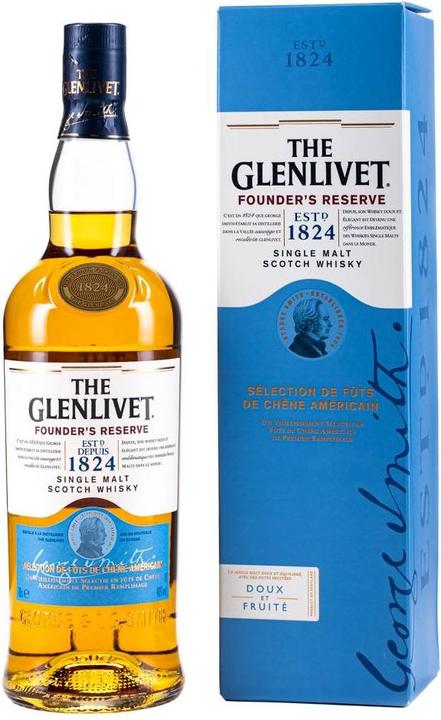 Actual product image The Glenlivet Founders Reserve (Single Malt, Scotch whisky, 1 x 70 cl)