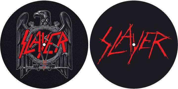 Actual product image Slayer Eagle/Scratched Logo Turntable Slipmat Set (Turntables)