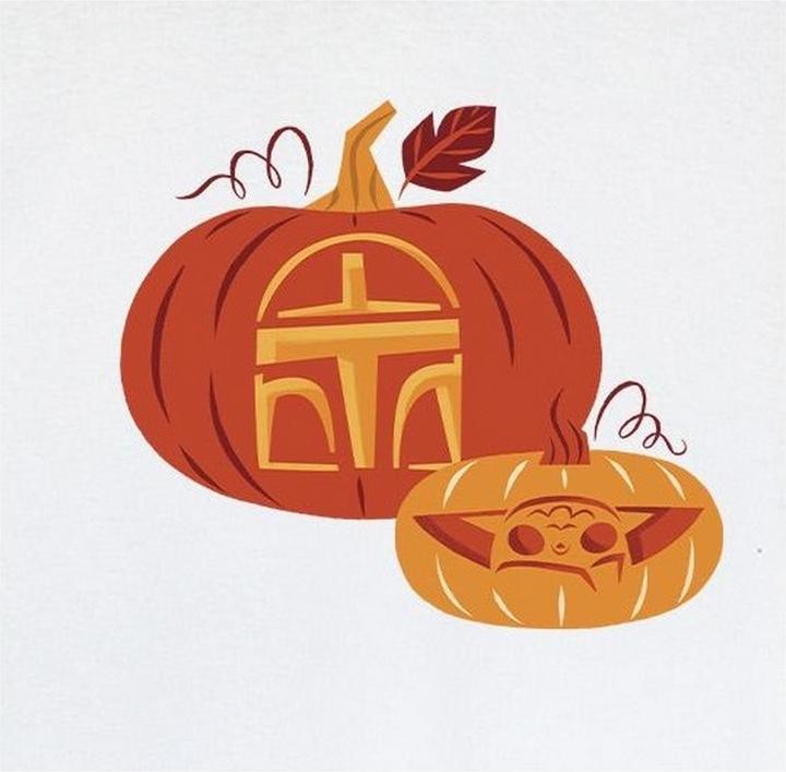 Immagine prodotto Star Wars Maglietta Ampia Zucca Donna (L)
