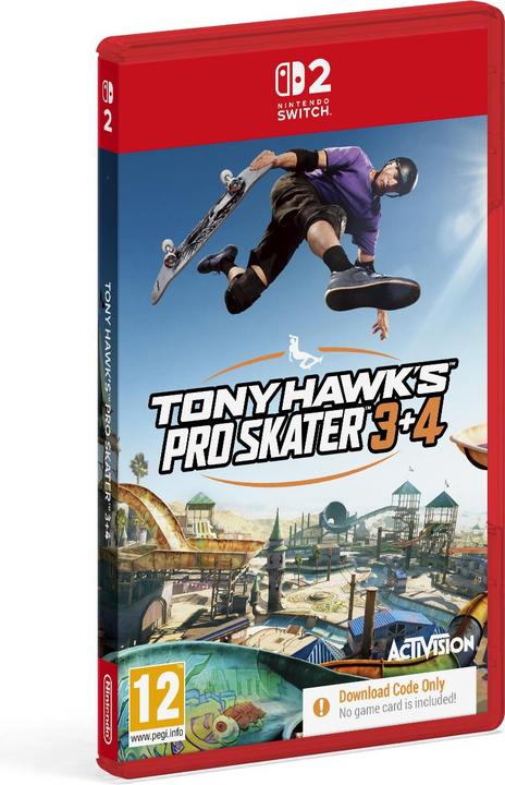 Produktbild Activision Tony Hawk's Pro Skater 3 + 4 (Code in Box) (Switch 2)
