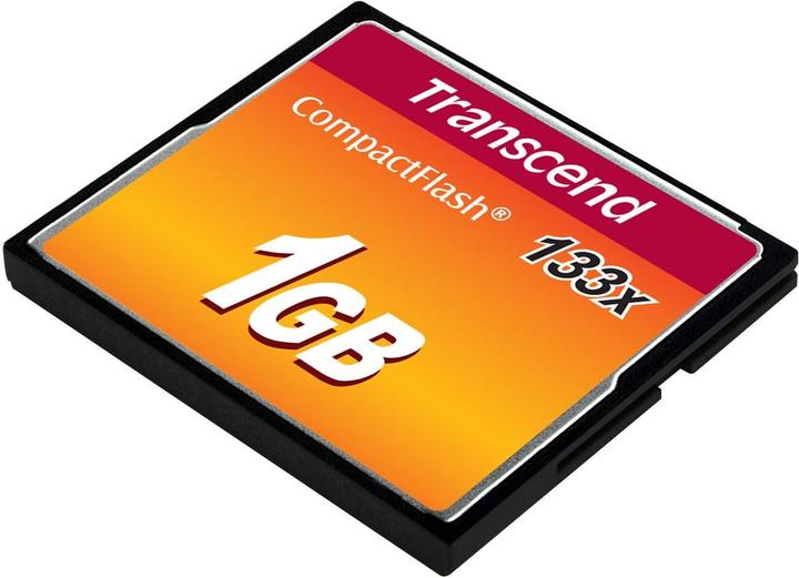 Image du produit Transcend Carte Compact Flash (1 Go, CF)