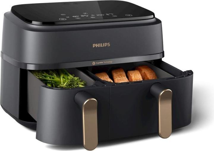 Productafbeelding Philips Airfryer Dual Basket NA352/00 (EU-stekker)