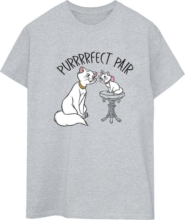Disney The Aristocats Purrfect Pair Baumwolle Boyfriend TShirt