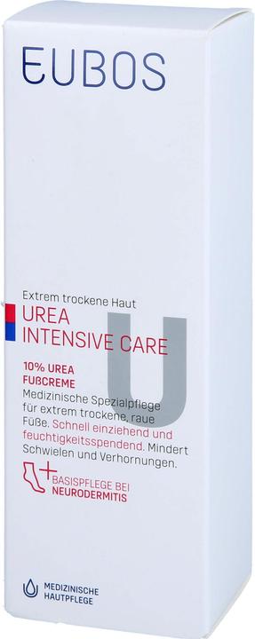 Image du produit Eubos Peau sèche Urée 10% crème pour les pieds, 100 ml de crème (Bain de pieds, 100 ml)