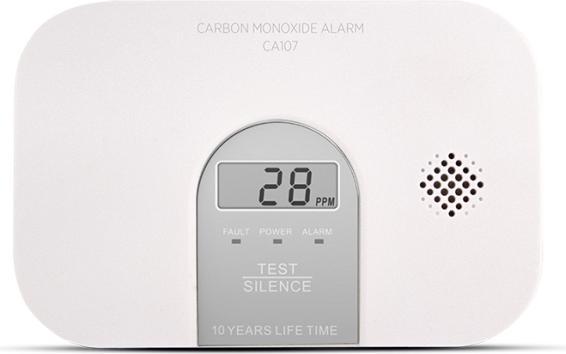 Actual product image Housegard Carbon Monoxide Alarm with LCD CA107
