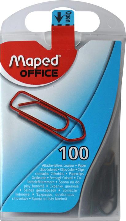 Actual product image Maped Paper clips 25mm col. sor. (100 x)