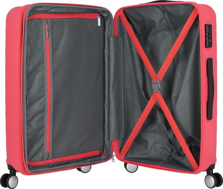 Actual product image American Tourister Summer Square 4 wheels trolley 67 cm (68 l, M (50 - 90l))
