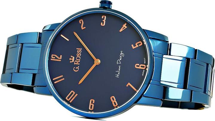 Produktbild Gino Rossi watch 10194B-6F3 (zg257g) blue universal watch (42 mm)