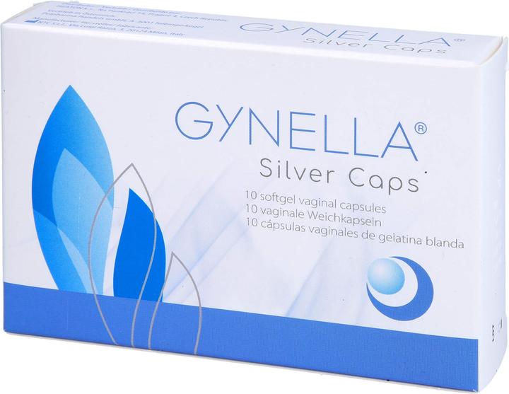 Actual product image Gynella Silver Caps