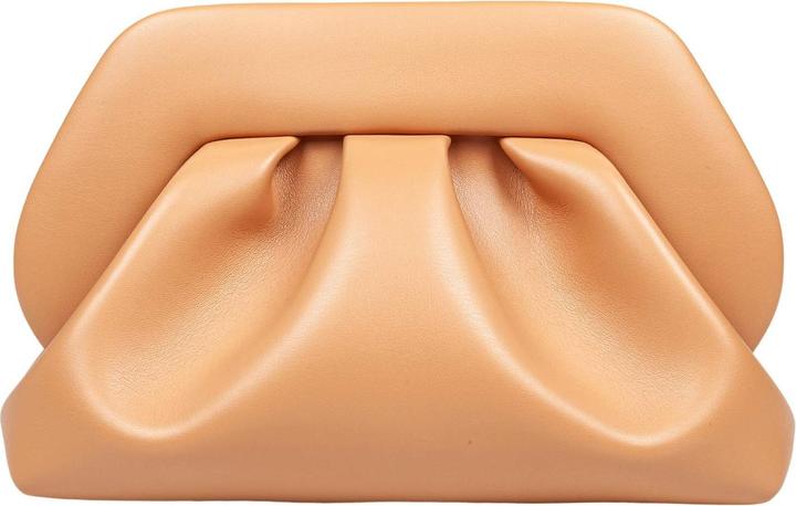 Image du produit Themoirè vegan fabric clutch bag color leather