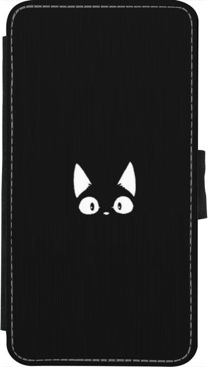 Image du produit PhoneLook Coque Wallet noir Funny cat on black (Apple iPhone X)
