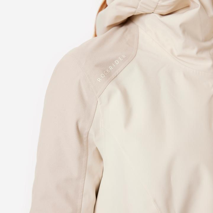 Actual product image Rockrider Bicycle rain jacket MTB Expl 700 ladies beige (XS)