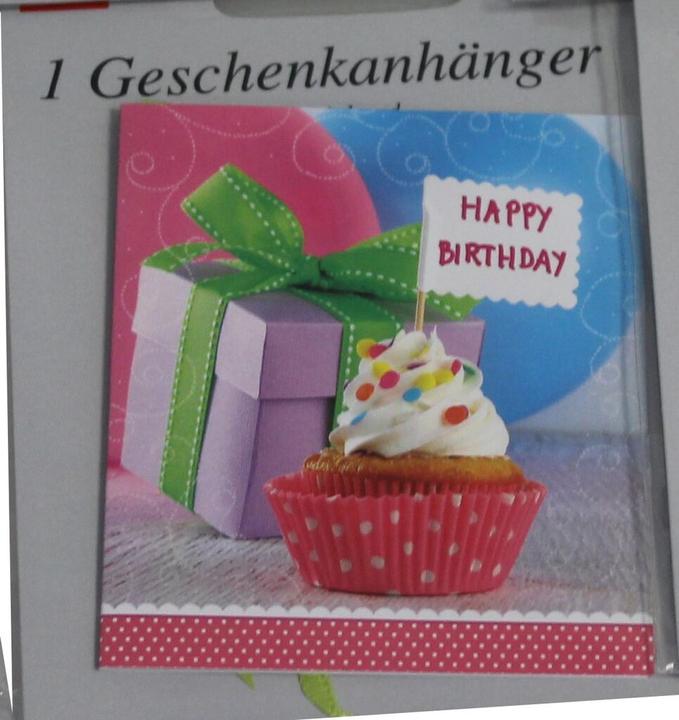 Actual product image BSB Gift tag 1s "Muffin (Gift bag, 1 x)
