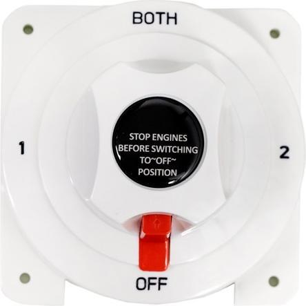 Image du produit Voltima Sélecteur de batterie pour commuter deux circuits de batterie, consommateurs, sources de charge 300A