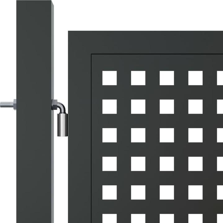 Immagine prodotto VidaXL Gartentor Anthrazit 300x250 cm Stahl, Farbe: Anthrazit
