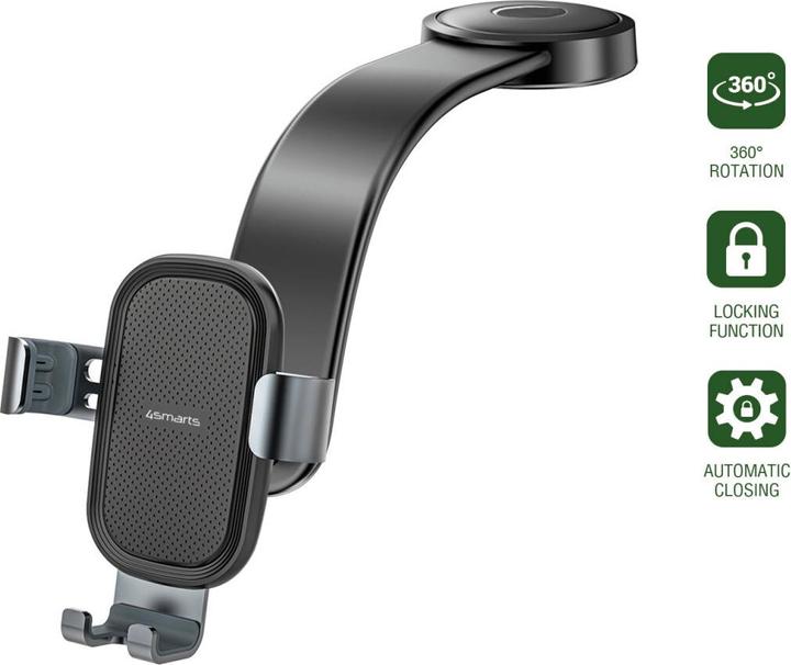 Image du produit 4smarts Support Grabber Flex gris / noir