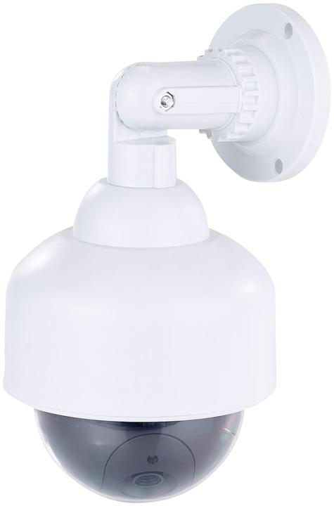 Image du produit VisorTech Caméra de surveillance dôme factice, support mural inclus