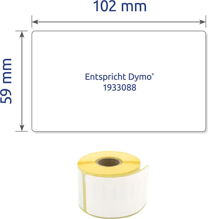 Actual product image Avery Roll labels