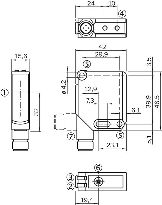 Produktbild Sick Optischer Näherungsschalter PNP